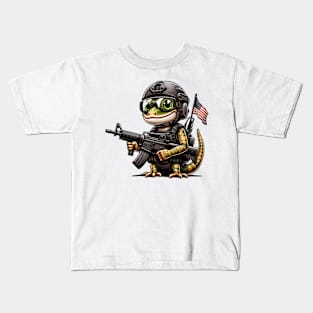 Tactical Gecko Kids T-Shirt